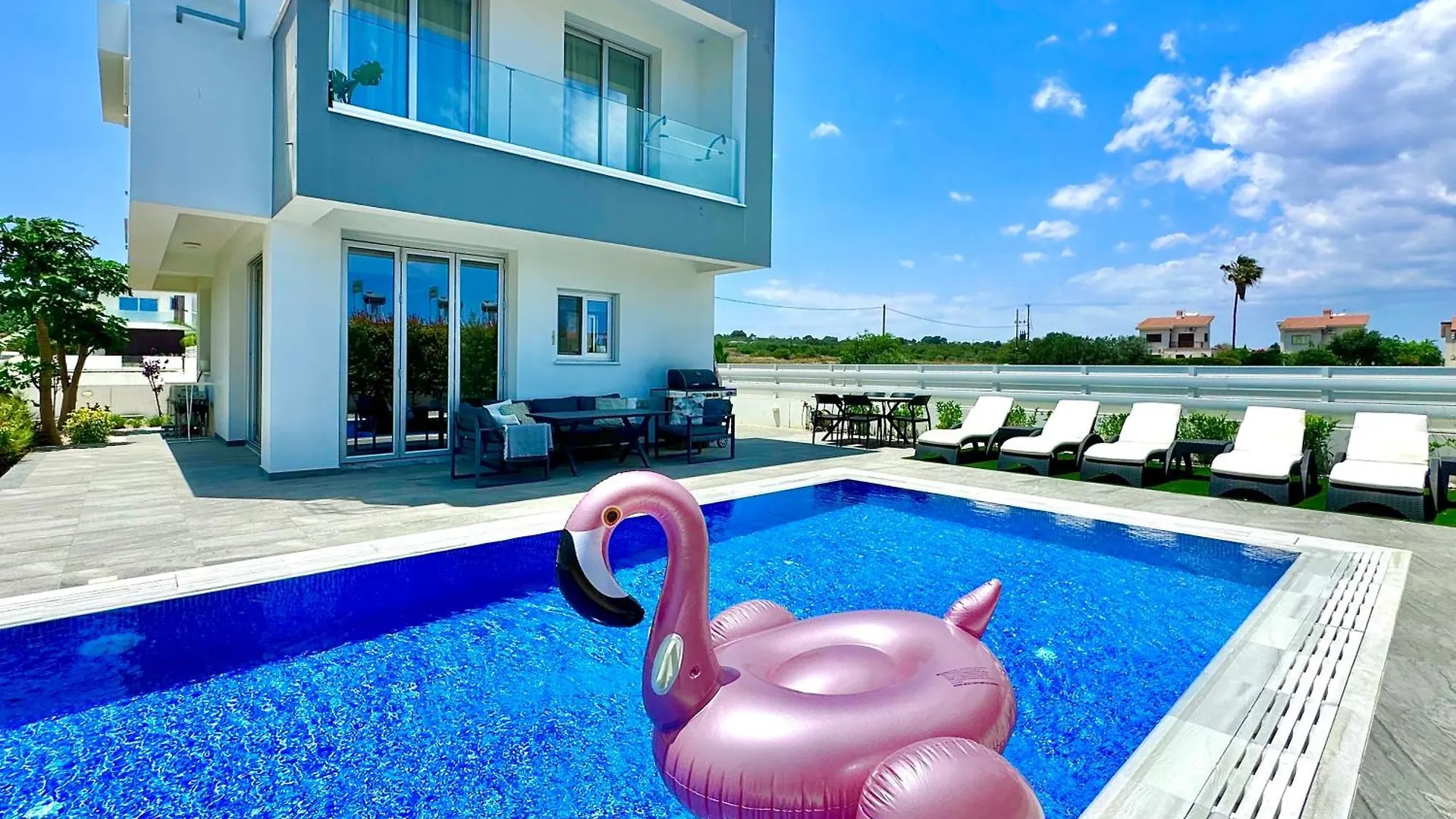 Protaras Villa, Swimming Pool, Bbq Grill, 3 Bedrooms, Near Beach